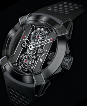 часы Black Titanium Manual Tourbillon