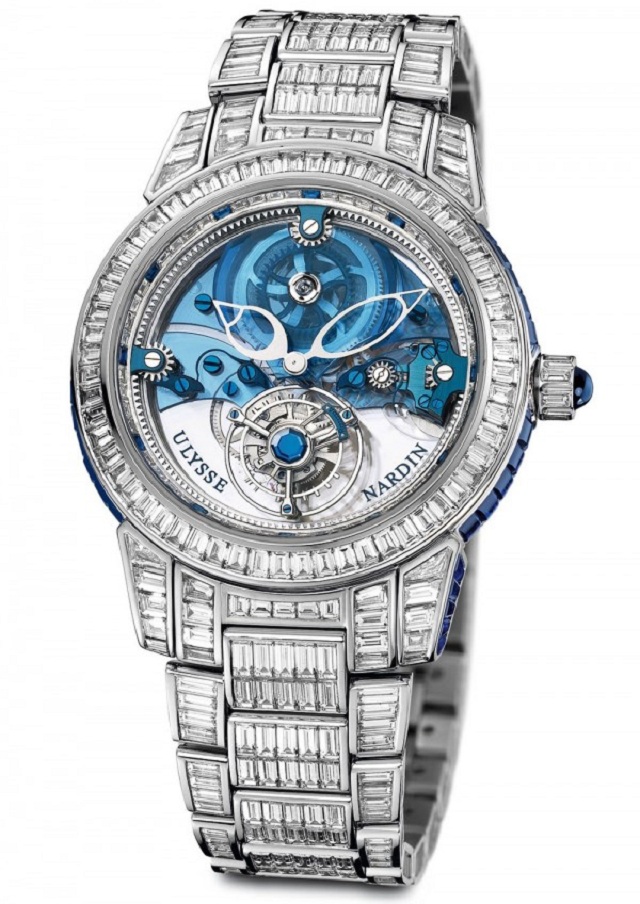 часы Royal Blue Tourbillion Haute Joaillerie от Ulysse Nardin