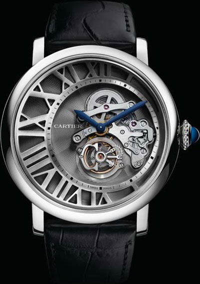 часы Rotonde de Cartier Cadran Lové Tourbillon
