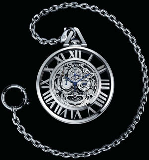  Cartier Grand Complication Pocket Watch