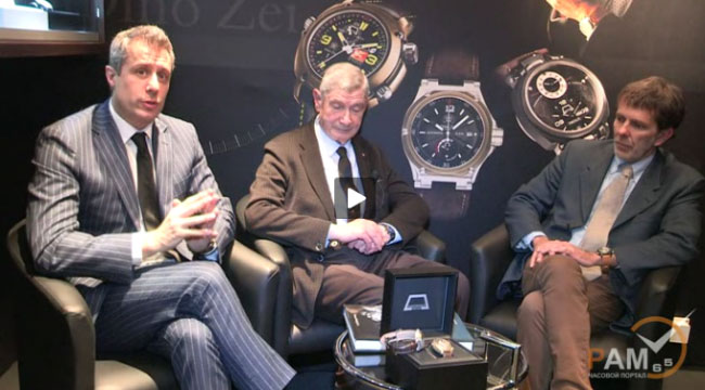 презентация часов Anonimo Firenze на выставке BaselWorld 2012