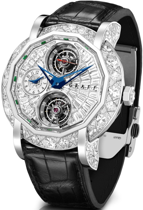 хронограф MasterGraff Double Tuorbillion GMT от Graff