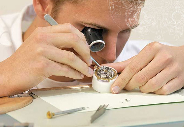 процесс сборки часов Christophe Claret