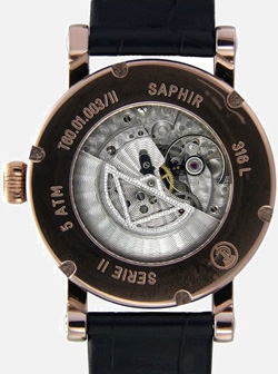 задняя сторона часов Churpfalzische UhrenManufactur