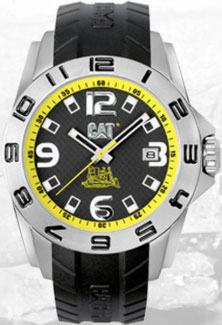 часы CAT Yellow Steel Evotwist