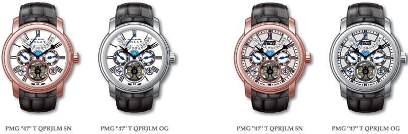 часы Pierre Michel Golay на базе Calibre 2710 T QPRJLM часы Pierre Michel Golay на базе Calibre 2710 T QPRJLM