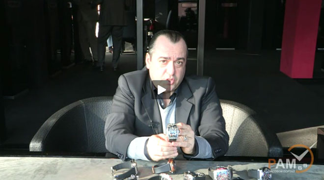 эксклюзивное видео моделей часов от Cvstos на WPHH 2012