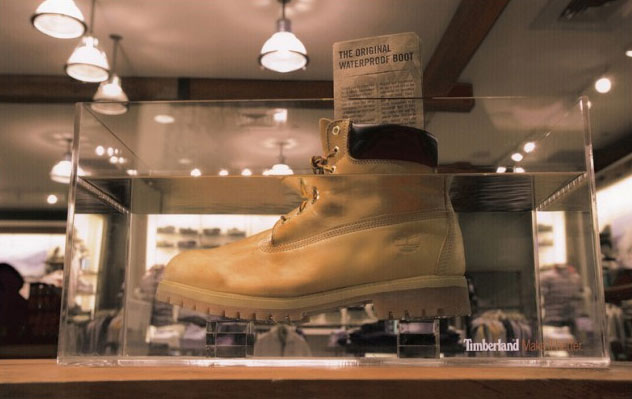 желтые ботинки Timberland