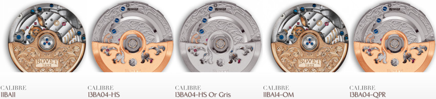 механизмы Bovet