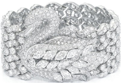 женские часы Graff Diamond Swan