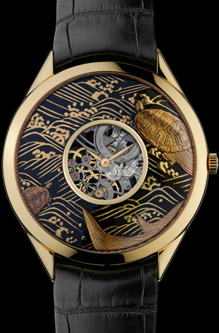 женские часы La Symbolique des Laques 2011 Turtle & Lotus (ref. 33222/000R-9548)