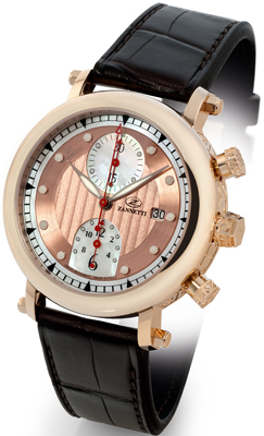 часы Gladiatore Chronograph red gold