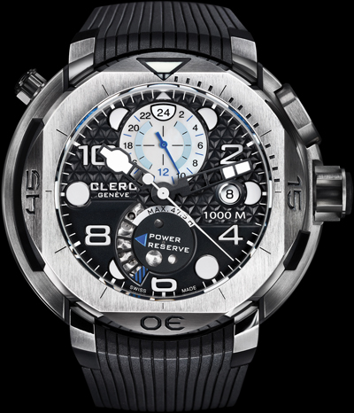 часы Hydroscaph Steel GMT