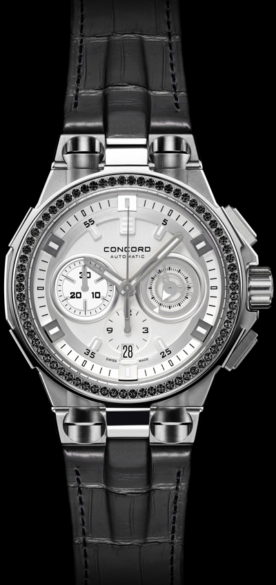 часы C2 Chronograph Black&White