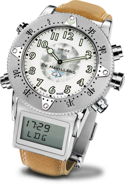 часы Aviation steel watch