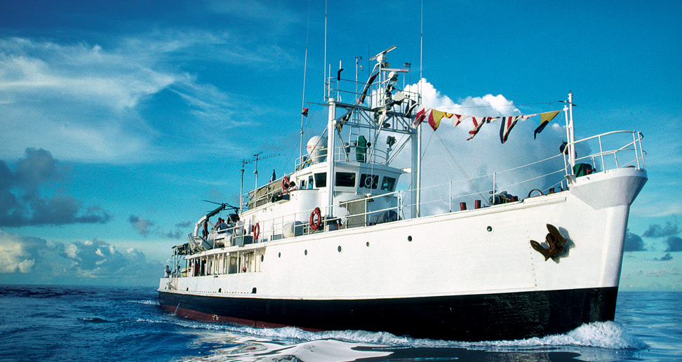 легендарный «Калипсо» - научно-исследовательский корабль Жак-Ива Кусто