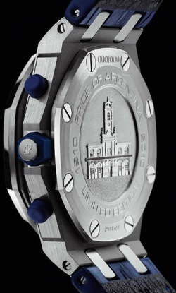 задняя сторона часов Audemars Piguet Royal Oak Offshore Pride of Argentina (Ref. 26365IS.OO.D305CR.01)
