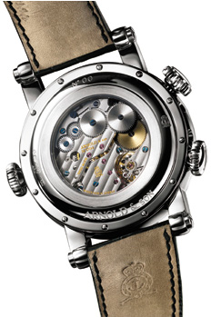 задняя сторона часов Arnold & Son True North Perpetual (REF.1QPAW.B02A.C20BD)