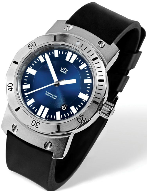 супер-дайвер Pacific Horizon Blue Dial компании UTS супер-дайвер Pacific Horizon Blue Dial компании UTS