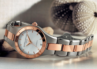 Первые автоматические часы Baume & Mercier Linea