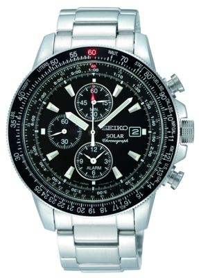    Seiko Solar Pilot Chronograph ref. SSC009-1