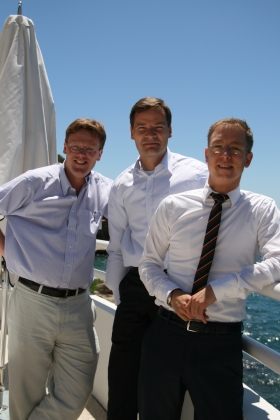 Robert van Pappelendam, Peter Stas и Pim Koeslag