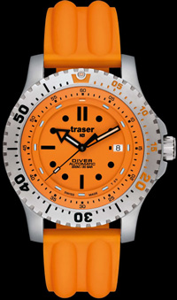  Traser Diver Automatic Orange