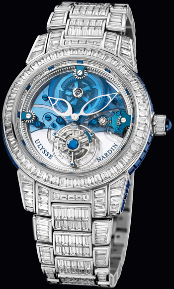 модель Royal Blue Tourbillion Haute Joaillerie (ref. 799-99BAG-8BAG)