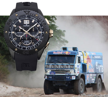 Часовая компания Edox стала официальным хронометристом ралли-рейд Дакар