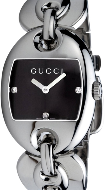 часы YA121303 121 Marina Chain Diamond от Gucci