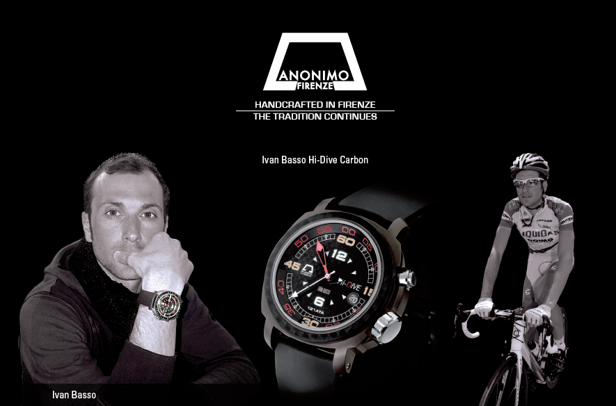 часы Anonimo Ivan Basso Hi Dive watch