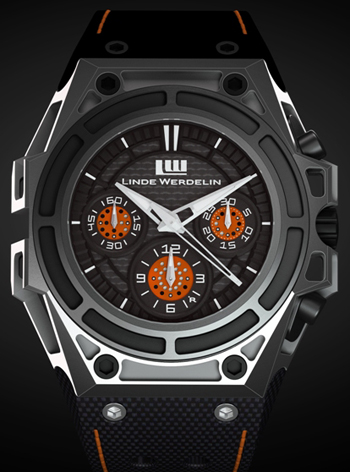 часы SpidoSpeed Black Orange от Linde Werdelin