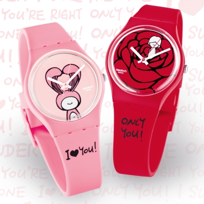 новая любовная коллекция от Swatch