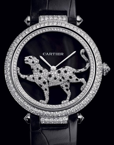 часы Masse Secrete Panther Decor от Cartier