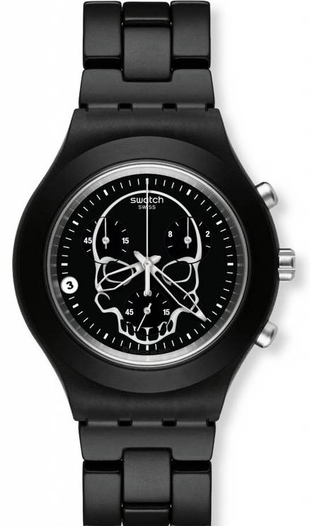 часы Full-Blooded Black Skull