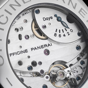 задняя сторона часов Panerai PAM190 Radiomir 8-days