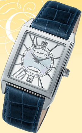 серебряные часы ROMANOFF - модель "2824/7180981"