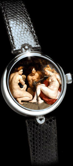 часы Angular Momentum «Венера, Купидон, Бахус и Церера»