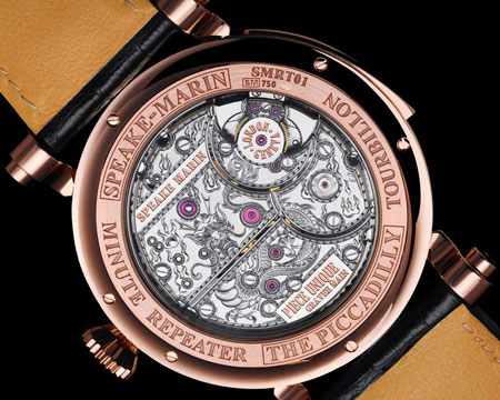 задняя сторона часов Speake-Marin Renaissance