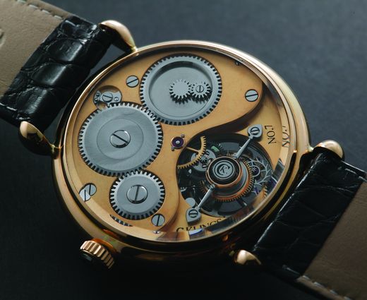задняя сторона часов Tourbillon Nr.7 задняя сторона часов Tourbillon Nr.7
