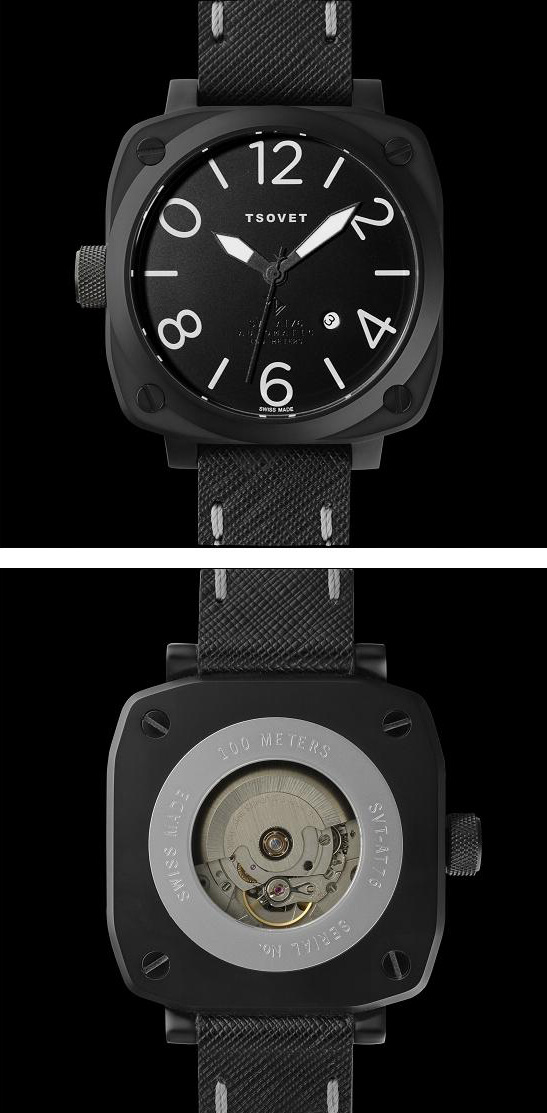 часы SVT Black Automatic от Tsovet