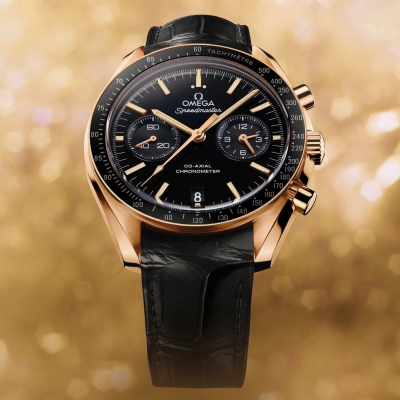 часы Speedmaster Moonwatch Chronograph в оранжевом золоте