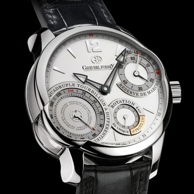 двойной турбийон от Greubel Forsey