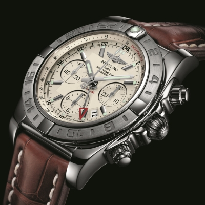 уменьшенные часы Breitling Chronomat GMT