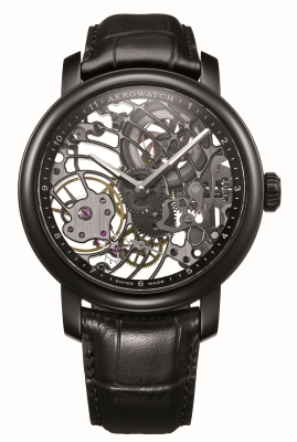 Новые скелетонизированные часы Aerowatch