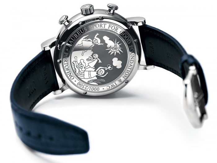 задняя сторона часов Portofino Chronograph