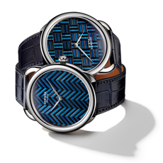 новые полосатые часы от Hermes