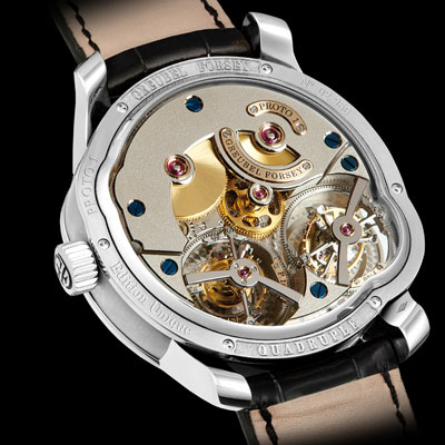 двойной турбийон от Greubel Forsey