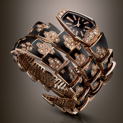 новая версия часов Bulgari Serpenti