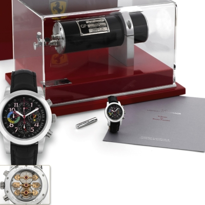 часы Girard-Perregaux Tribute to Enzo Ferrari Tourbillon (Ref. 99190)